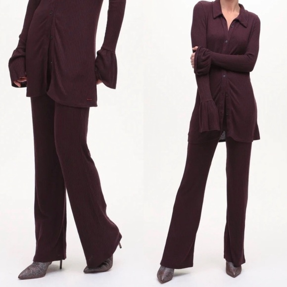 97. NWT n:Philanthropy Reign Pant in Space Cherry size lrg Sold out - Picture 1 of 5